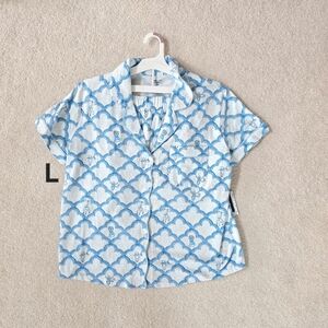 Geo Trellis Pajama Set Blue - Roller Rabbit Target Large